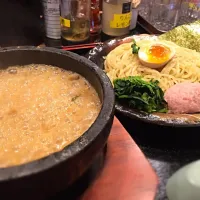 Snapdishの料理写真:竹本商店マグロつけ麺|Asami Takimotoさん