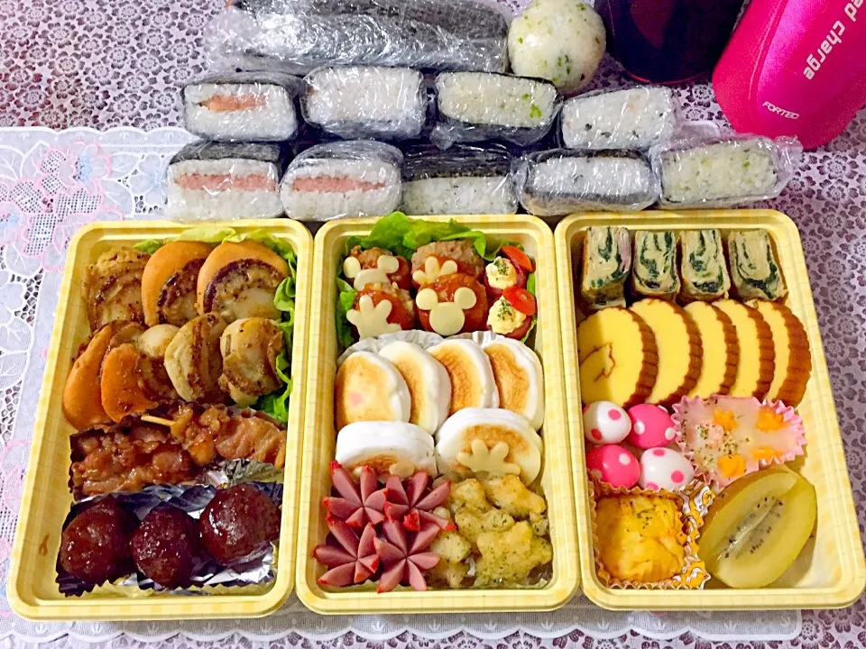 Snapdishの料理写真:🌺ハイキング弁当🌺|Kii mamaさん