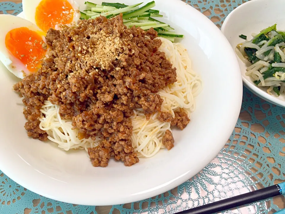 ピリ辛肉味噌そうめん|ゆんさん