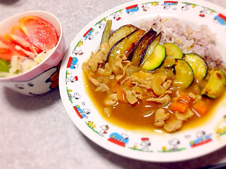 夏野菜カレー|いちごさん