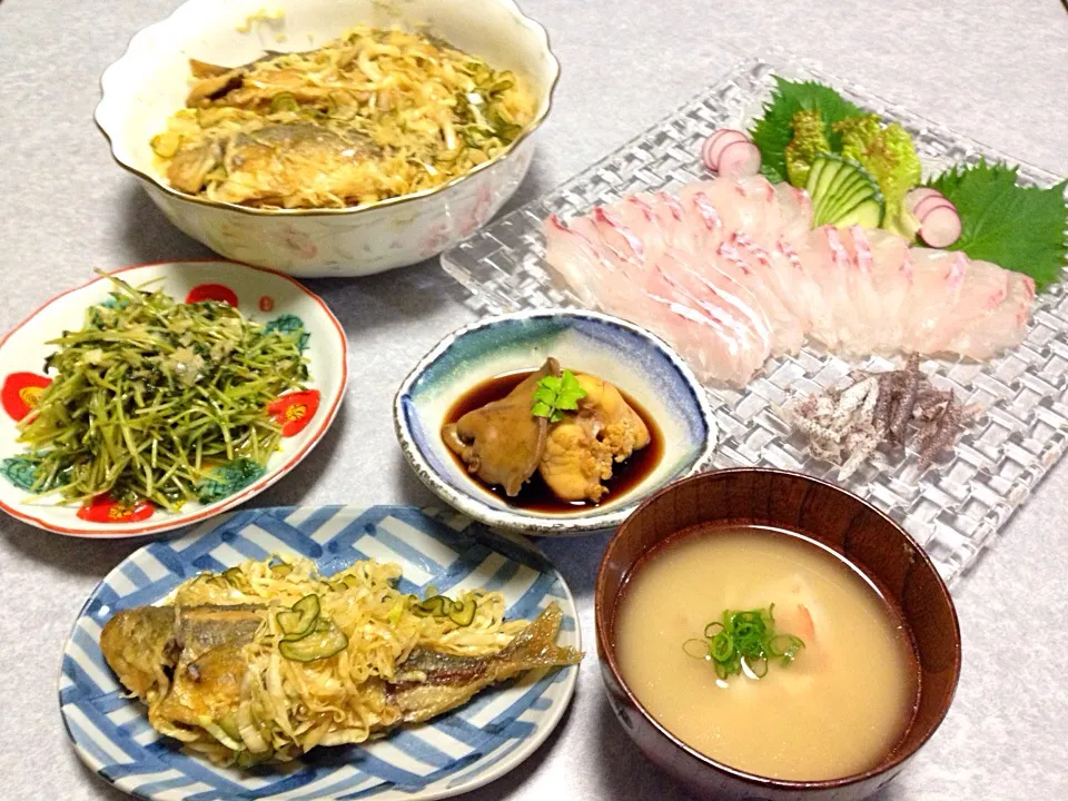 魚続きの晩ご飯|Orie Uekiさん