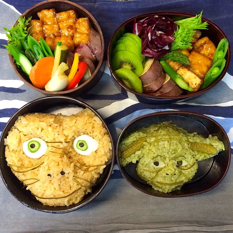 Snapdishの料理写真:vegan弁当|makiko_aさん