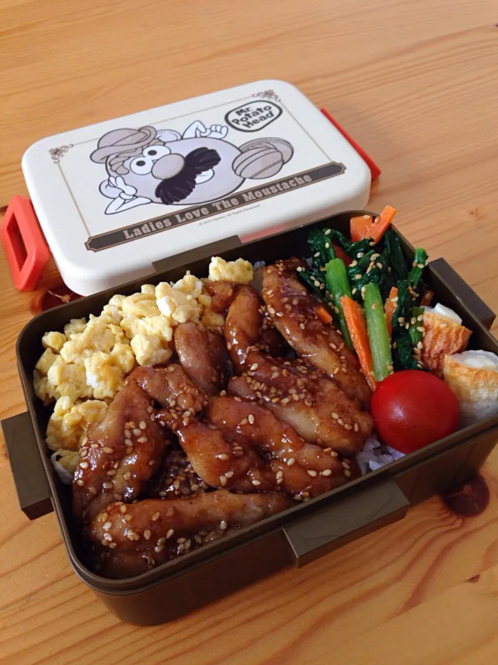 Snapdishの料理写真:5.30甘辛鶏弁当|まゆさん