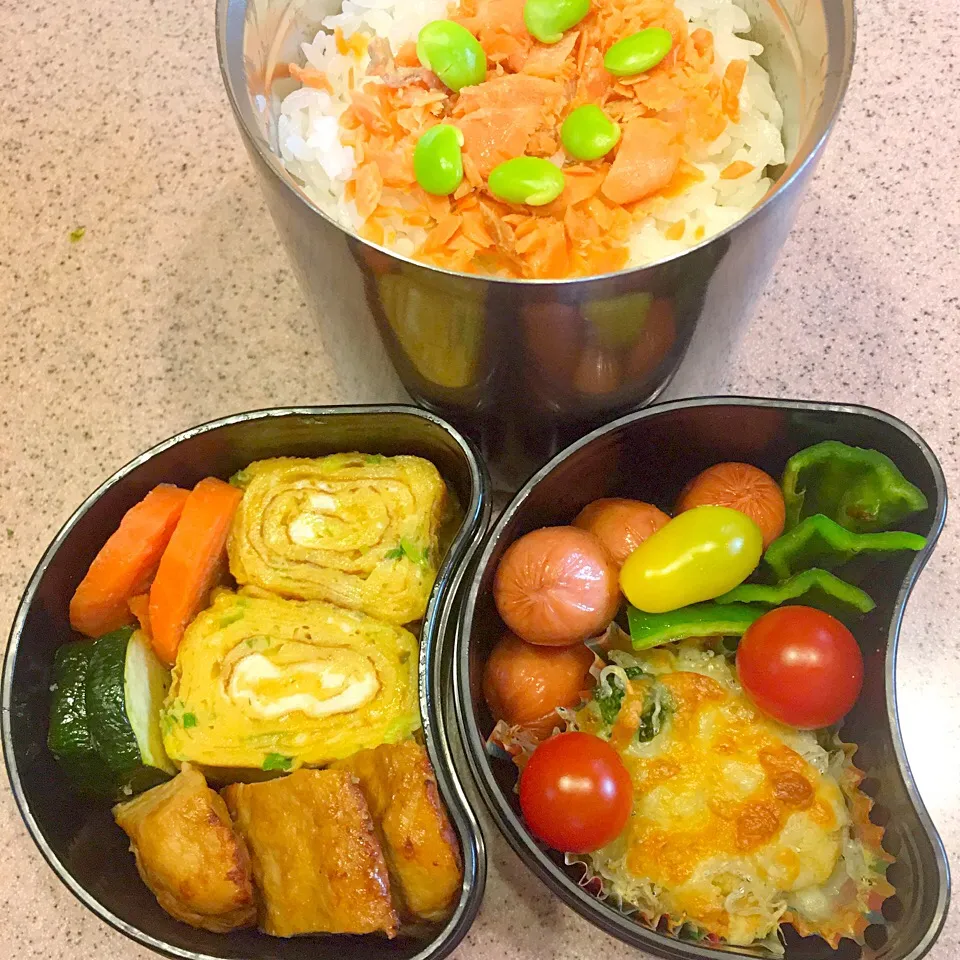 雨の月曜日…やる気無しお弁当〜に💦|Seikoさん