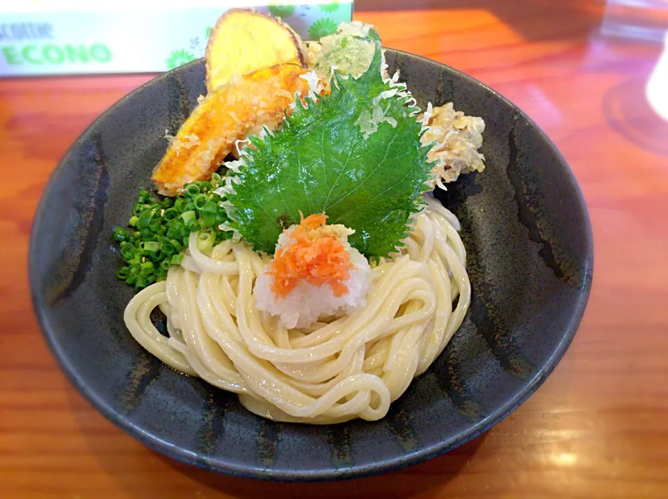 野菜ぶっかけうどん|まさま〜ささん