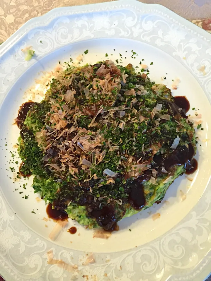 クレソンのお好み焼き|Figgaroさん