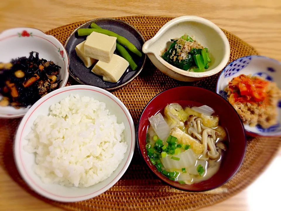 ちょこちょこ常備菜なお夕飯＊5/30|ゆきぼぅさん