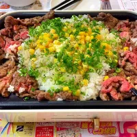 Snapdishの料理写真:ペッパーランチ風|Amiさん