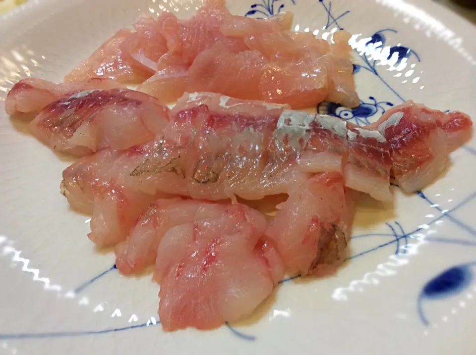 Snapdishの料理写真:ホウボウ🐟のお刺身😋|アライさんさん