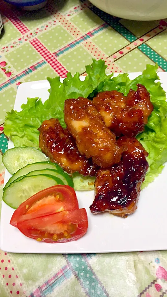 醤油麹で鶏モモの照り焼き|門村琴美さん