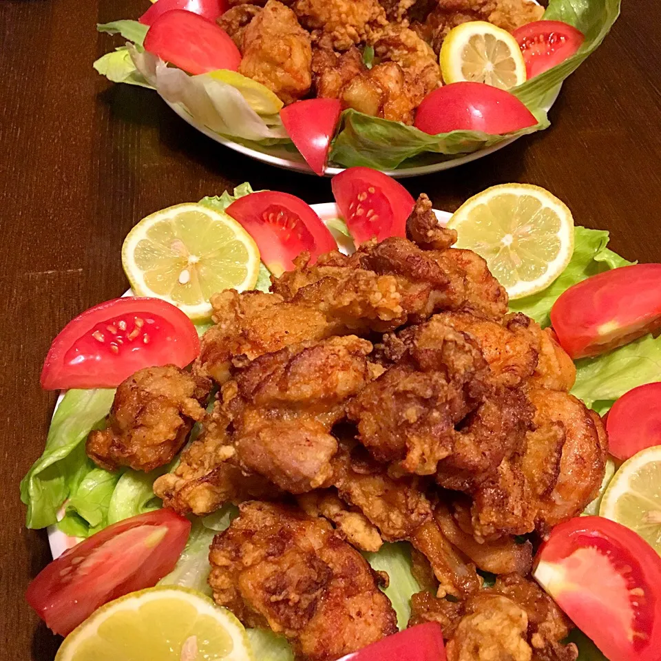 咲きちゃんの料理 うちの ザンギ🐔 （鶏のから揚げ）〜1キロ揚げたけど次はもっと欲しいだって😂|ゆうみん（4人の母ちゃん）さん