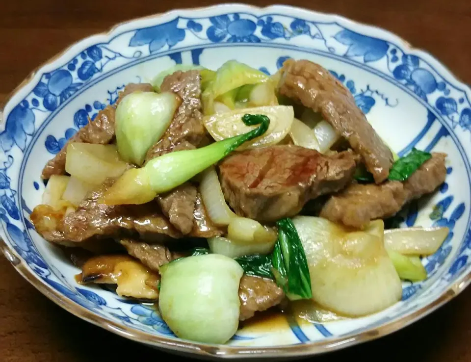 Snapdishの料理写真:🐮野菜たっぷり焼き肉🐮|あらいぐまのしっぽさん