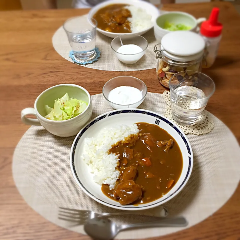 今日の夕飯はカレー|あさこさん