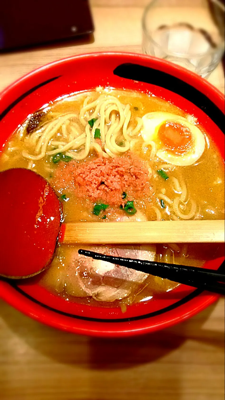 うんまーーい😆
千歳空港、一幻の海老味噌ラーン💕|ちはるさん