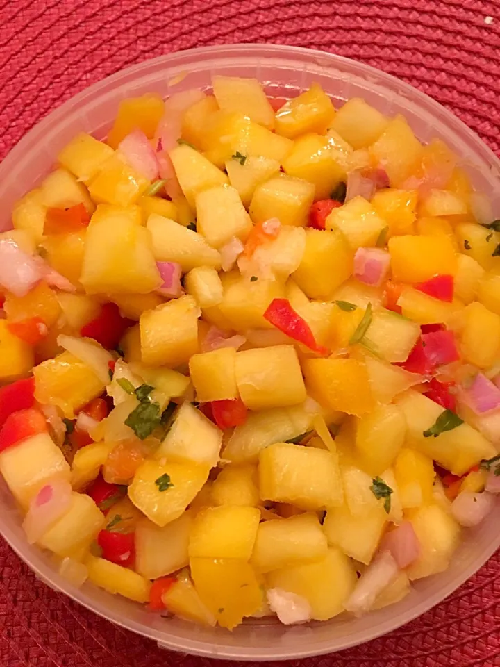 Mango salsa|🌺IAnneさん