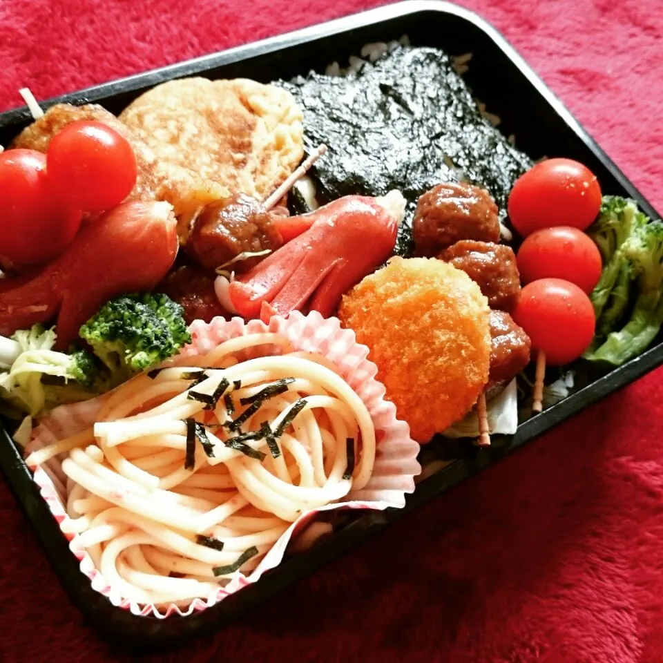 Snapdishの料理写真:満腹のり弁当(๑´∀`๑)|Yukaさん