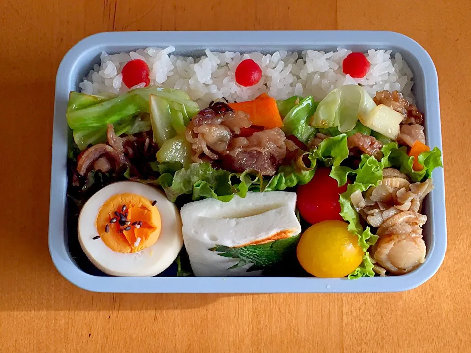 Snapdishの料理写真:女子高生弁当(*^^*)|sachiさん