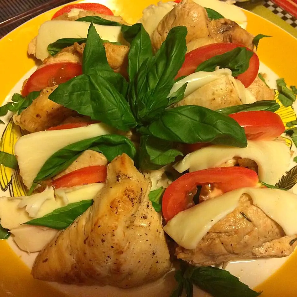 Baked Chicken Caprese|🌺IAnneさん