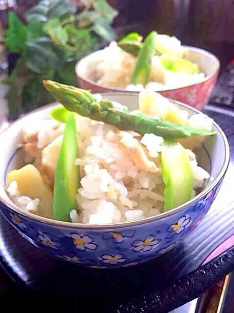 じゃがいもと豚バラの炊き込みご飯💕|ＳＵＺＵＫＩさん