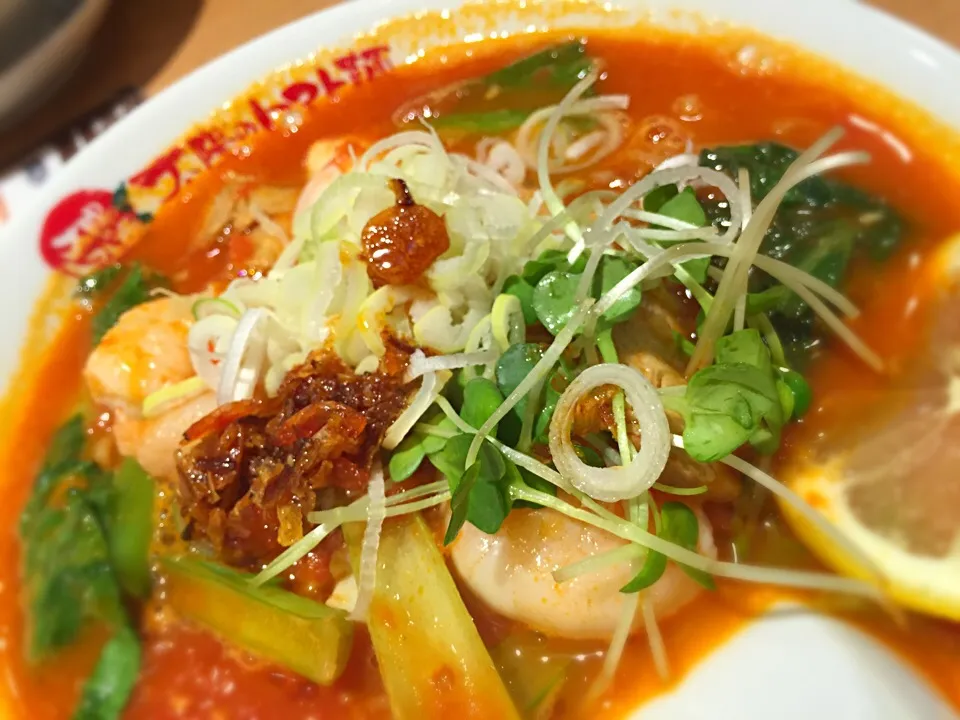 トムヤムとまとラーメン@三田・太陽のとまと麺|らーめん好き！さん