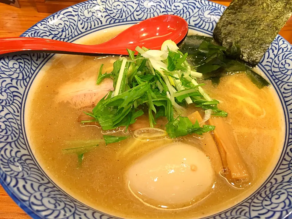 半熟煮玉子芳醇あごだし醤油らーめん|SASAKI Hiroshiさん