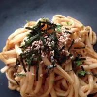 Snapdishの料理写真:yam pasta|Michelle Kさん