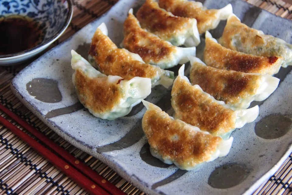 Snapdishの料理写真:Authentic Japanese Shrimp Gyoza|💕Food Love💕さん