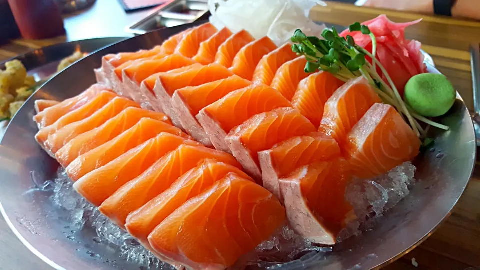 연어 #rawfish #salmon #Seafood|Minha Candice Yooさん