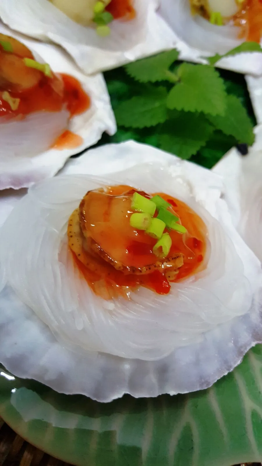 shell scallops with vermicelli|손명숙さん