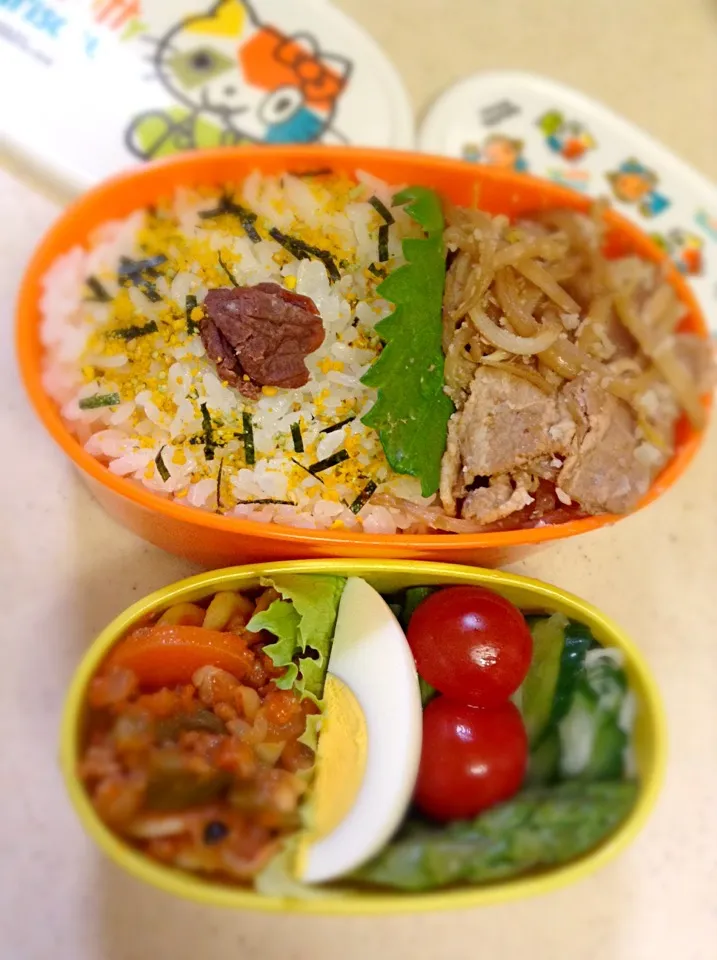 Today’s lunch box. 娘ベントー上げ忘れw|hoppycowさん