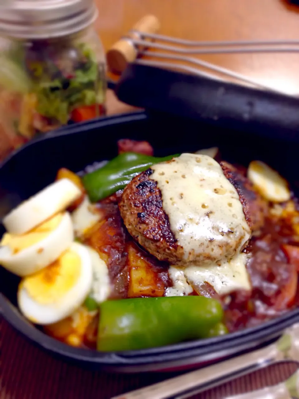 コロダッチオーパルで焼きカレー！|炎の男さん