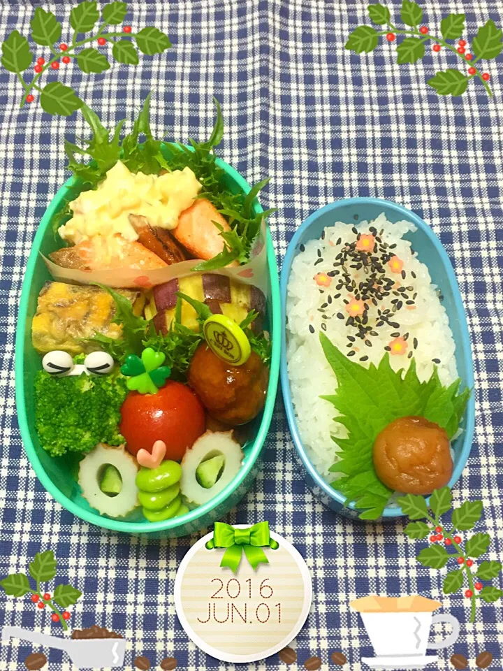 Snapdishの料理写真:高2娘のお弁当|Chiekoさん