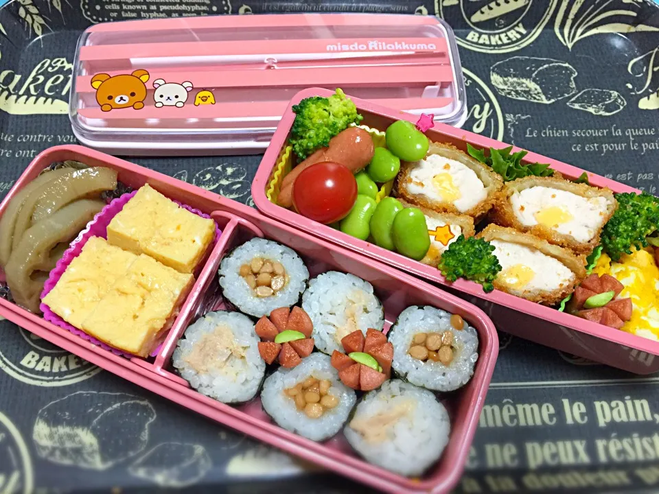 小学校の遠足お弁当。|ゆいちゃんママさん