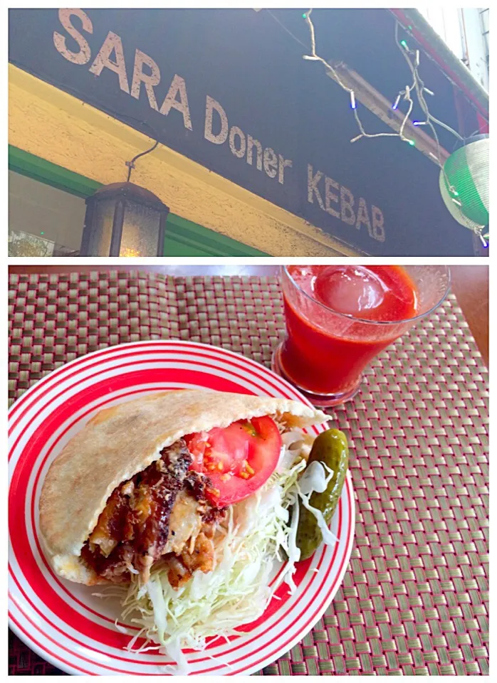 döner kebabı lunch🍻ﾄﾞﾈﾙｹﾊﾞﾌﾞランチ|🌈Ami🍻さん