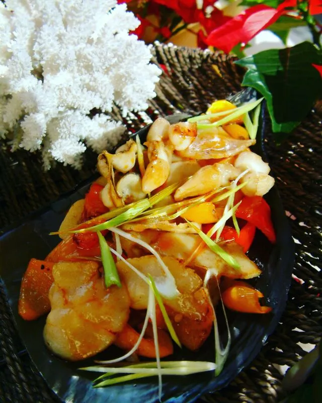 stirfried scallop|steven z.y.さん