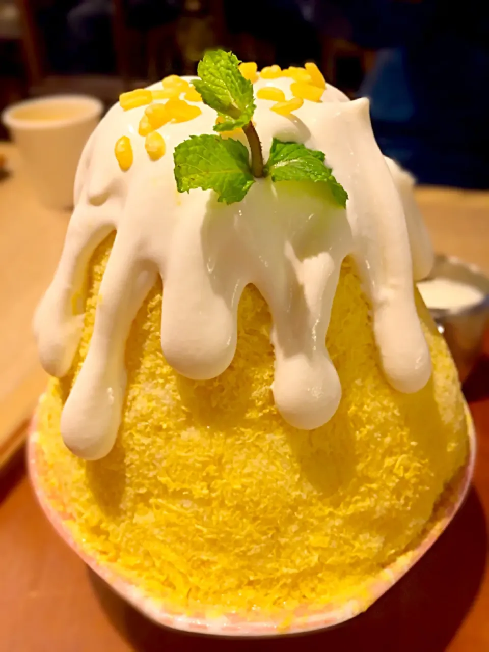 Snapdishの料理写真:😋😋. mangostickyrice kakigori|Nutty❤️さん