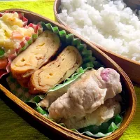 Snapdishの料理写真:＊旦那弁当＊|ちびさん