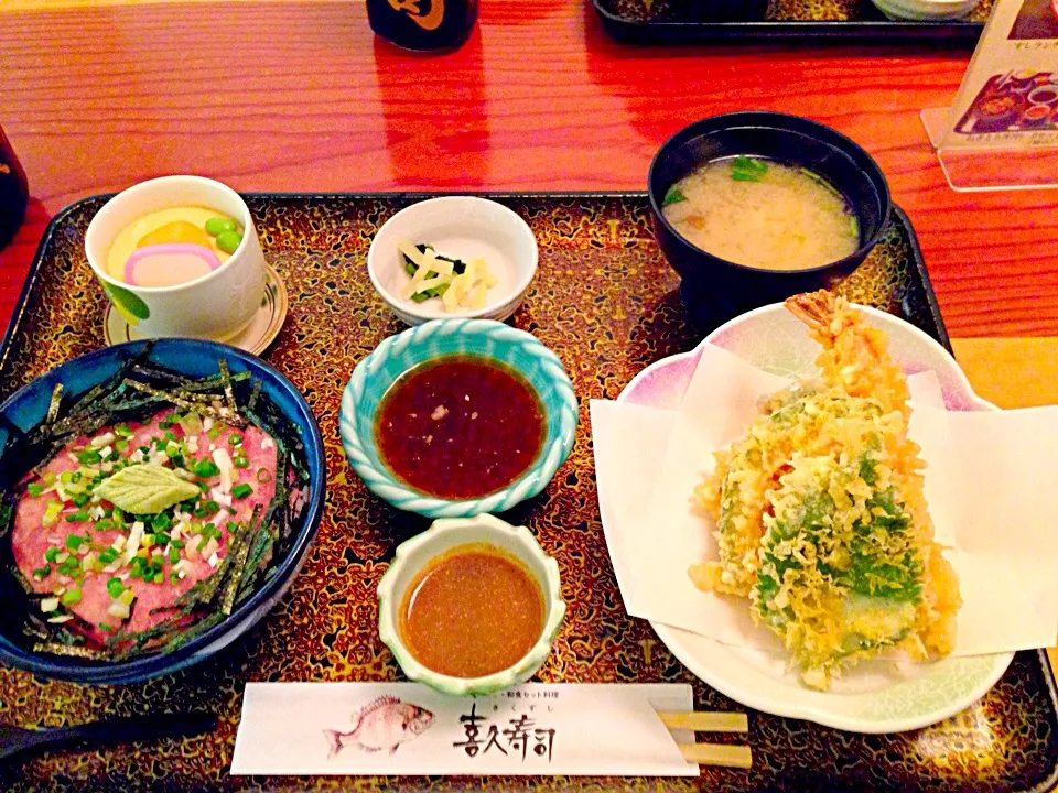 マグロ丼定食|zonoさん