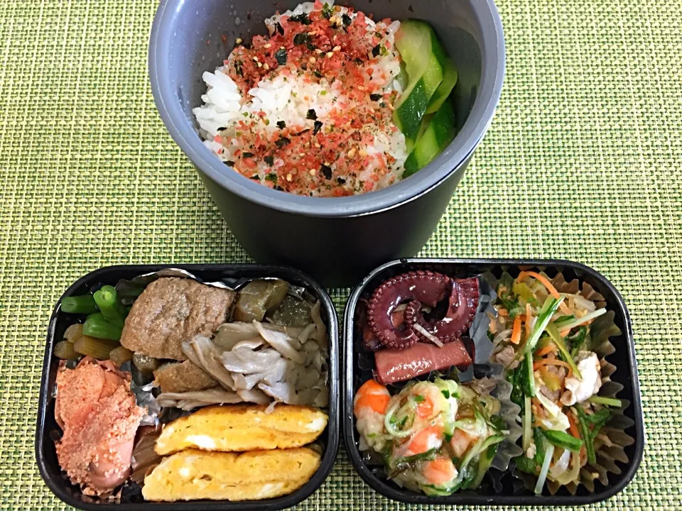 Snapdishの料理写真:今日のダーリンのお弁当|永島 恵さん