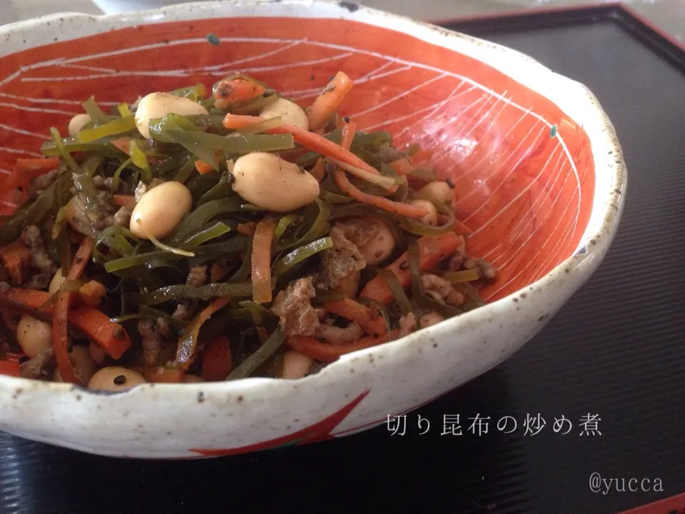 ゆっこさんの料理 切り昆布の炒め煮♪ウマウマです💕|yucca@さん