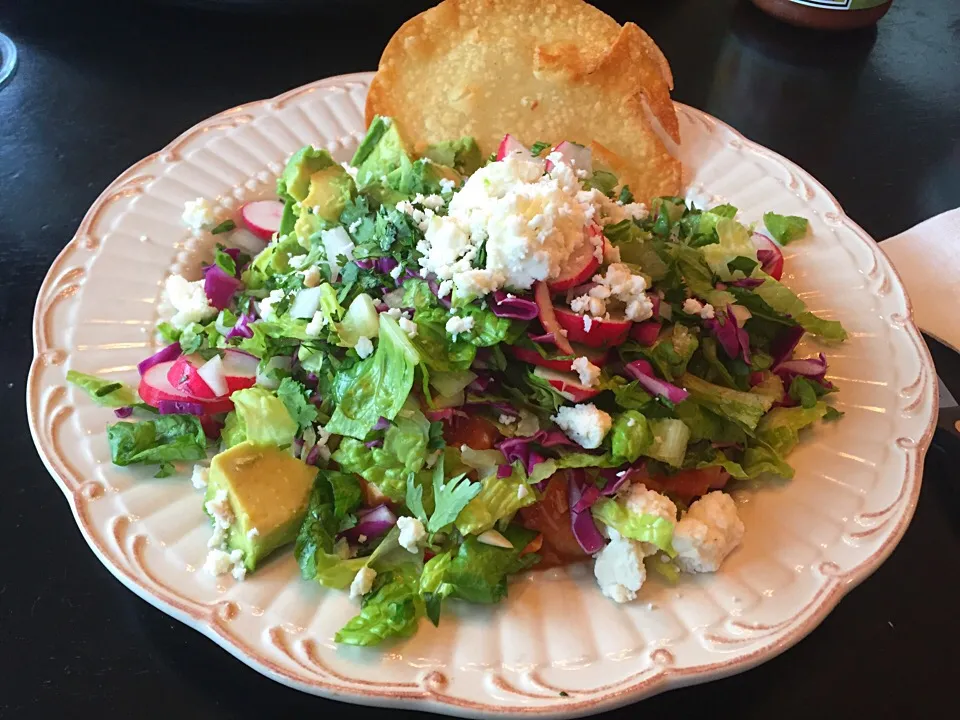 Chicken Tostada with Purple Cabbage|K Goodnessさん