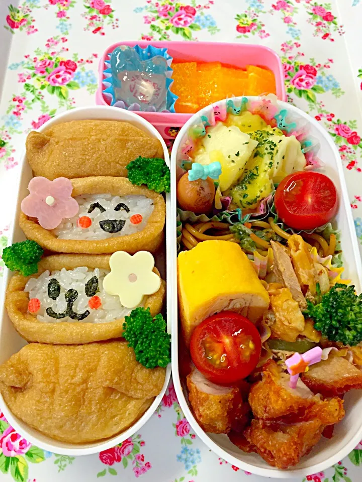 小３娘のお弁当♪|naoちんさん