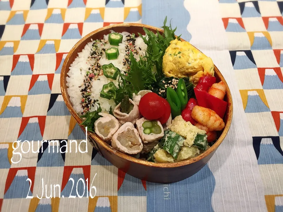 2016.6.2 息子お弁当♪|プーティさん