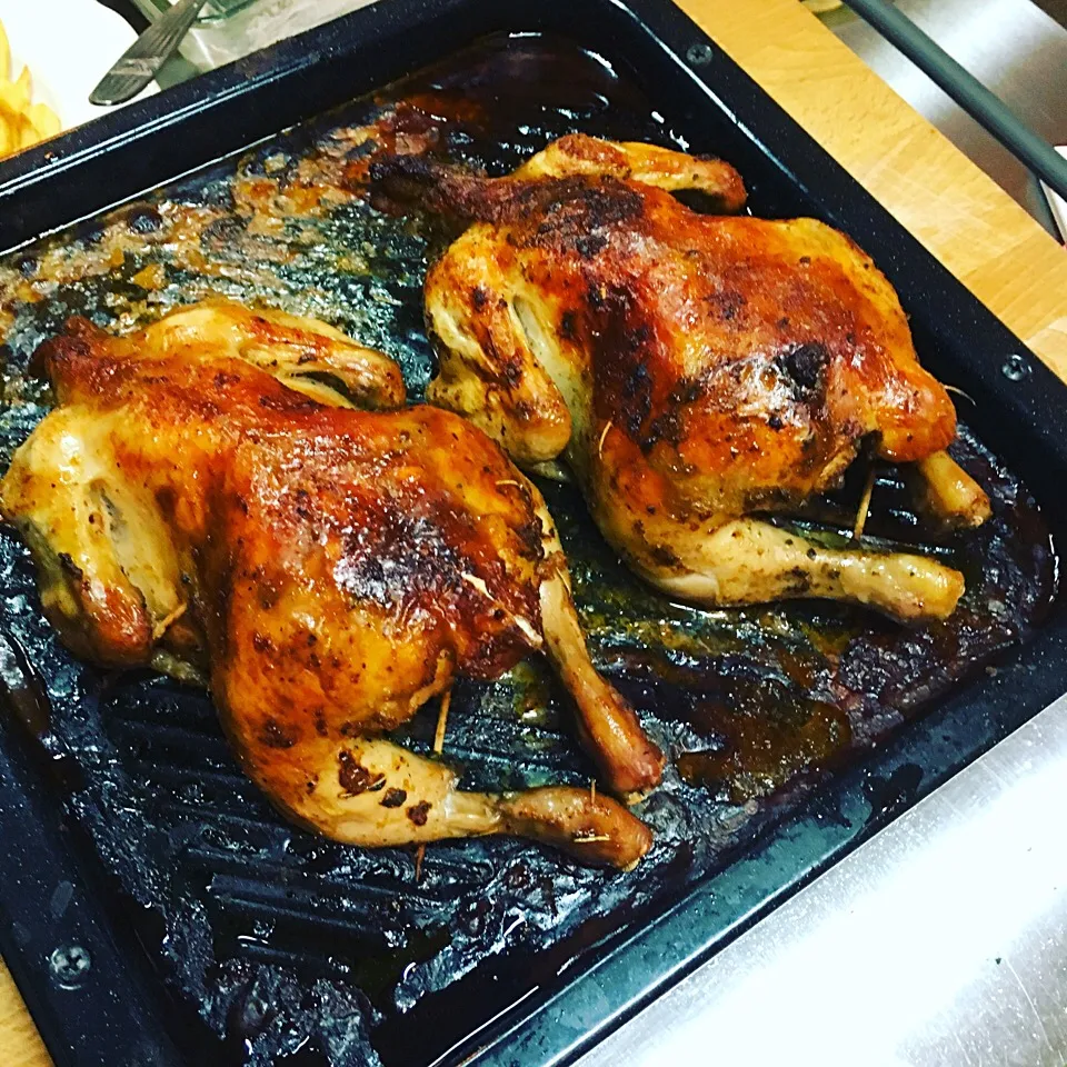 ペルースタイルのロストチキン〜 Peruvian style roast chicken made at home.|Steven Tawadaさん