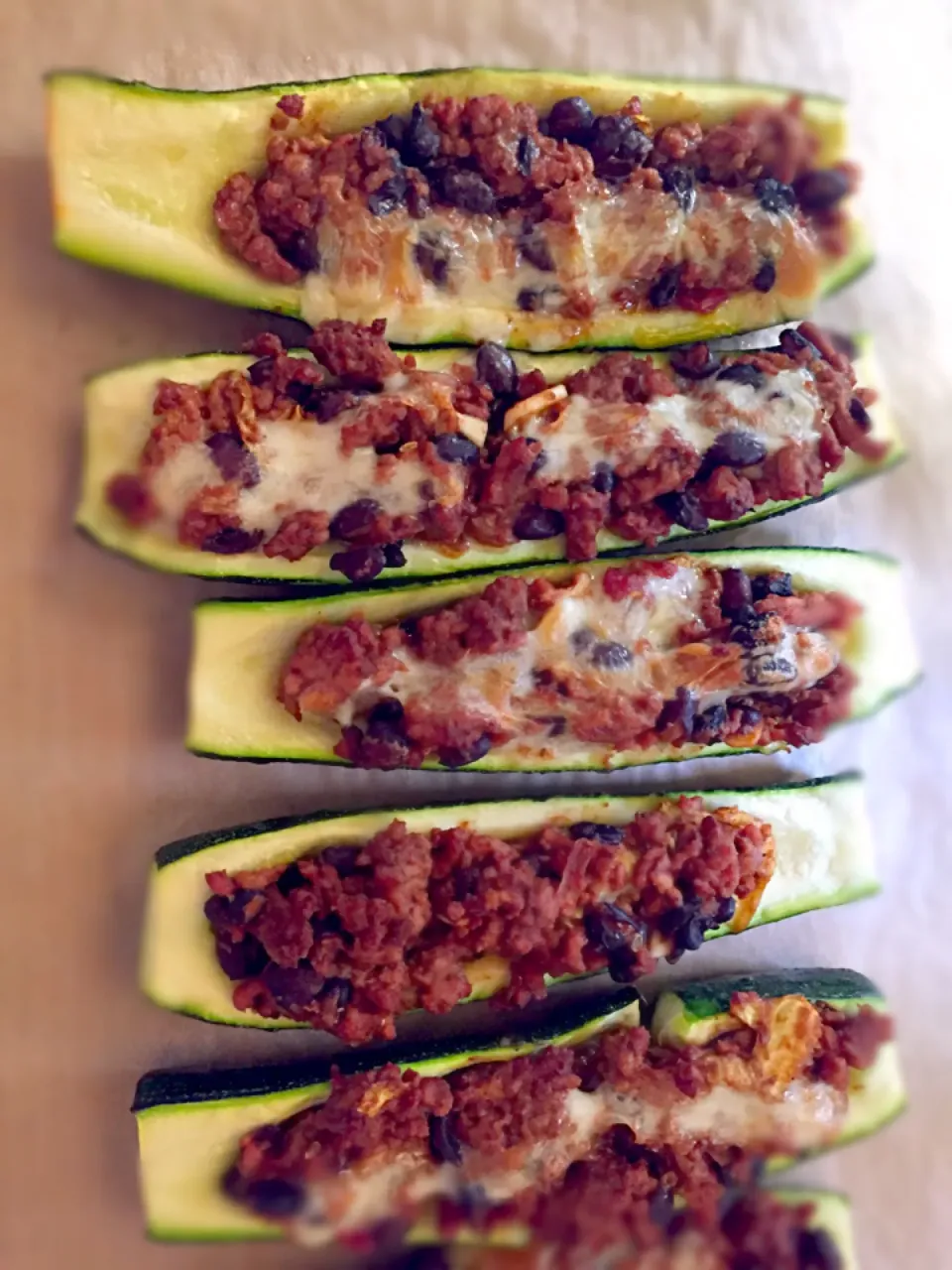 Stuffed Baked Zuchinni Mexican Style|LeanPower Fitspirationさん