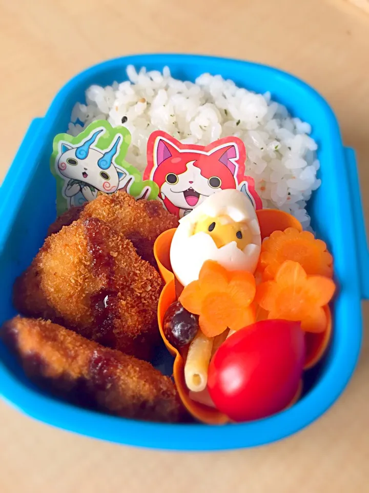 幼稚園児お弁当☆うずらのひよこ|こねこねこのこさん