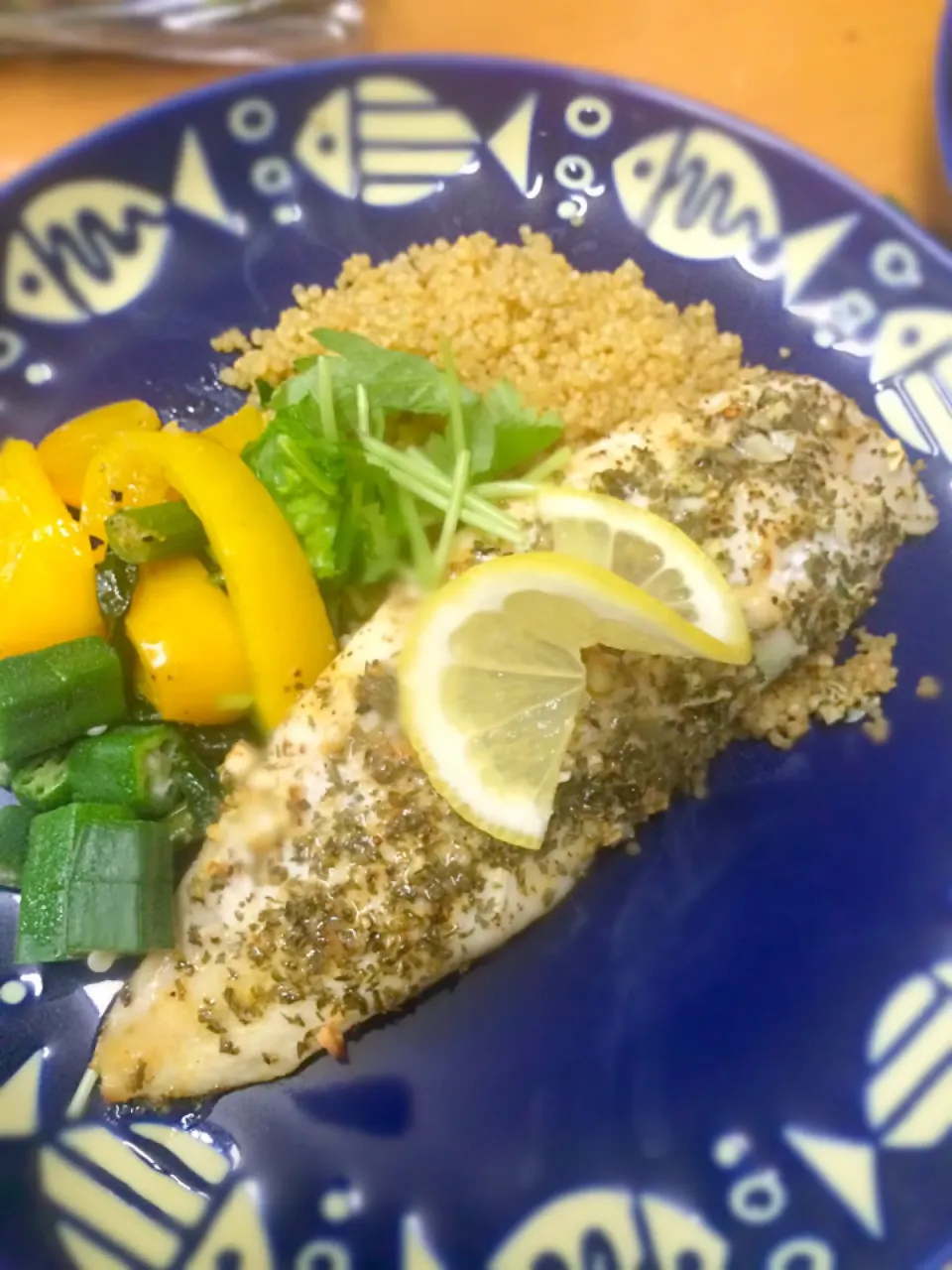 Lemon & herb bake Tilapia.|Seikitchenさん