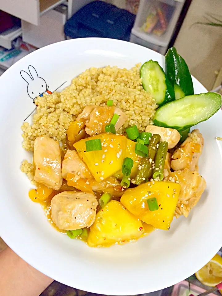 chicken pineapple & quinoa|Seikitchenさん