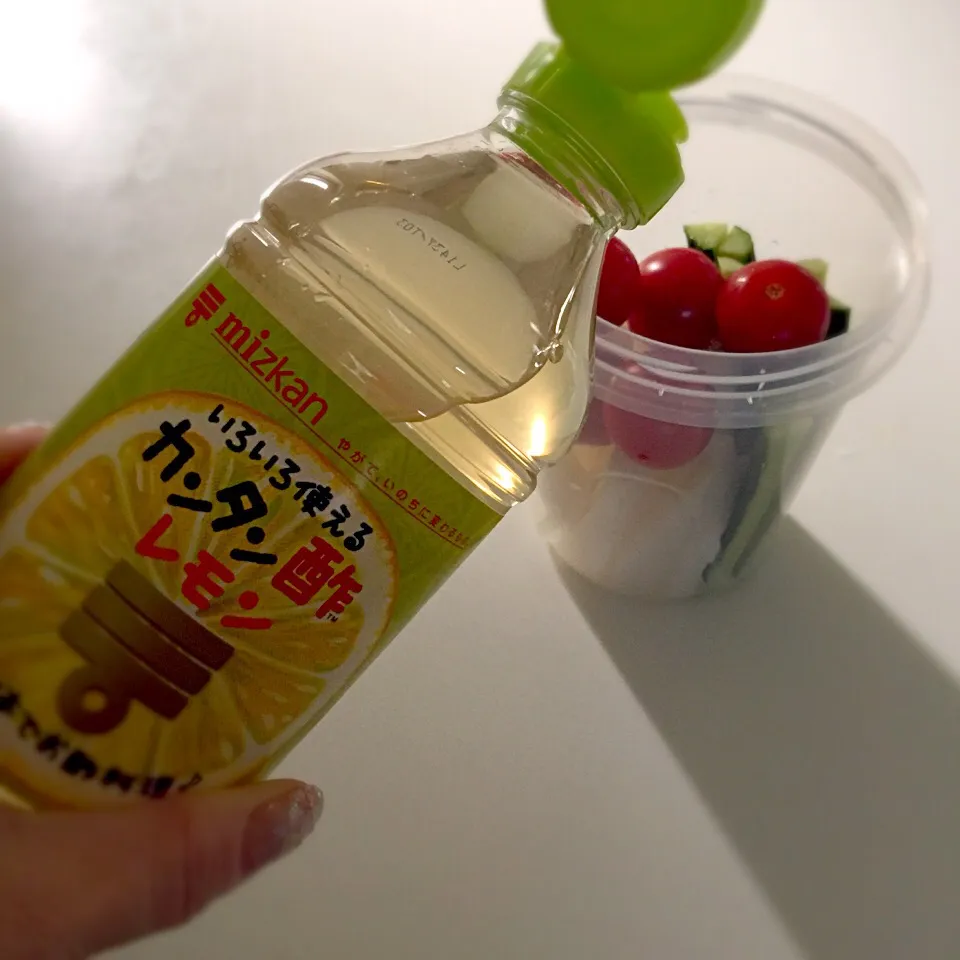 カンタン酢レモンでピクルス。|hongkiさん