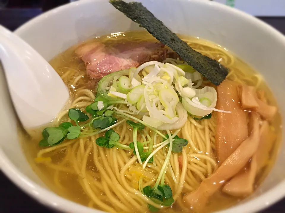 名古屋コーチン 塩鶏そば@太田・麺や繁|らーめん好き！さん